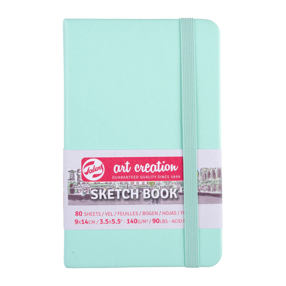 Libreta Sketchbook Art Creation Menta Fresca 140gr 80 Hojas