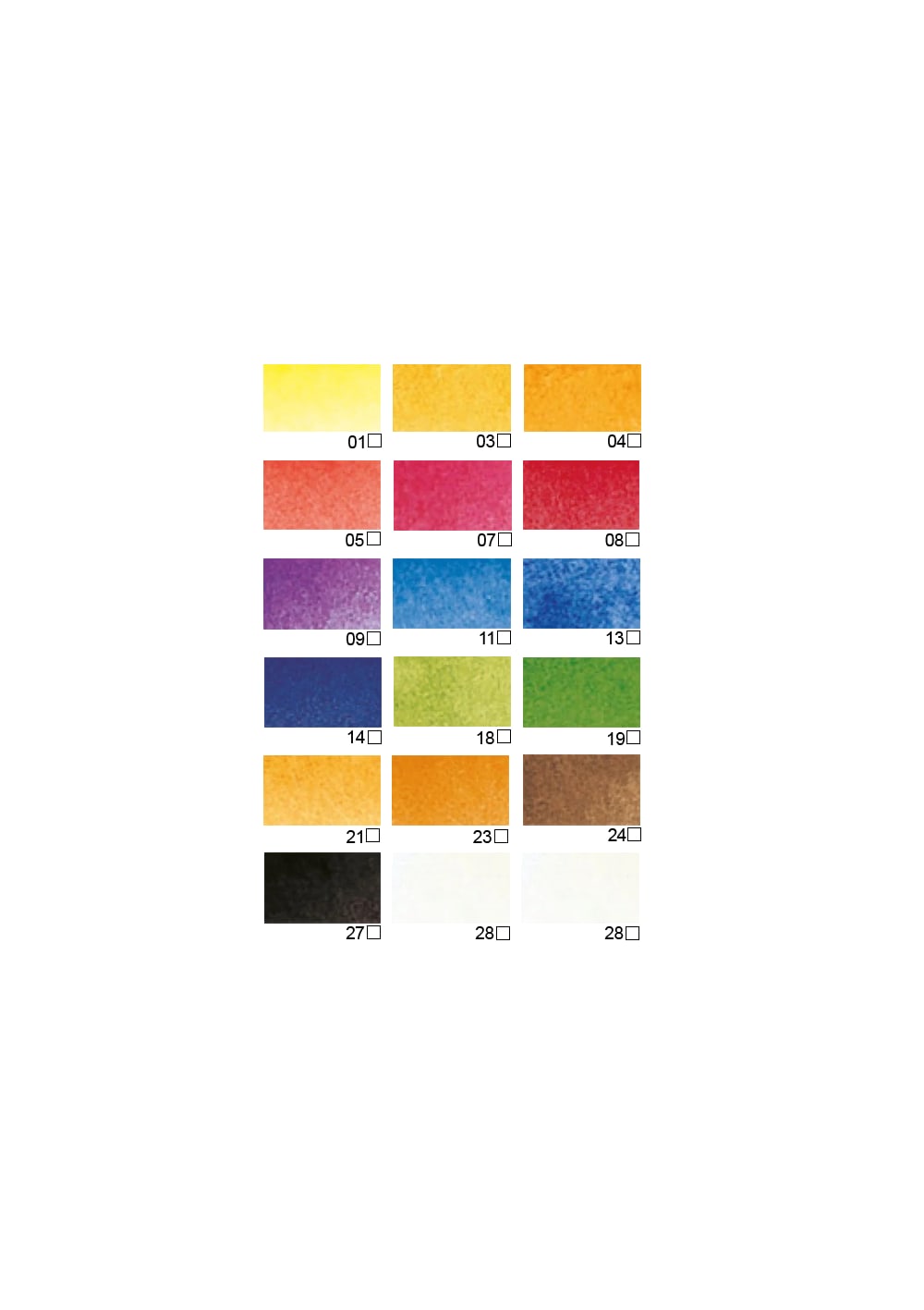 Acuarela Pebeo Studio Set Colores 12 colores