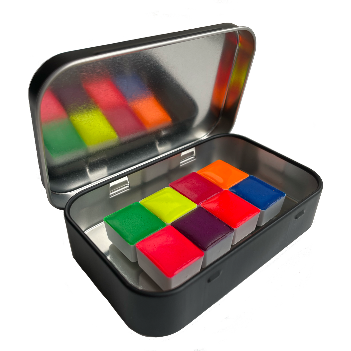 Set de Acuarelas Artesanales Neón 8 colores