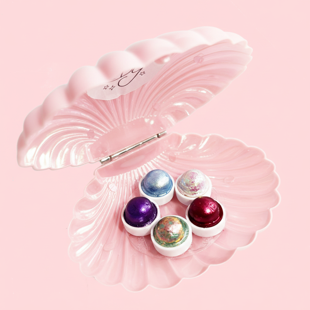 Set Atlantis 🐚✨ Acuarelas Artesanales