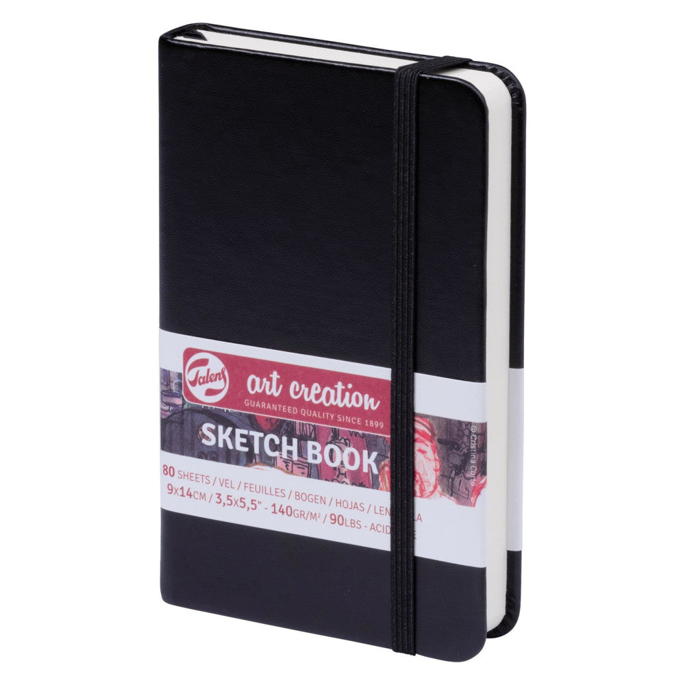 Libreta Sketchbook Art Creation Negra 140gr 80 Hojas