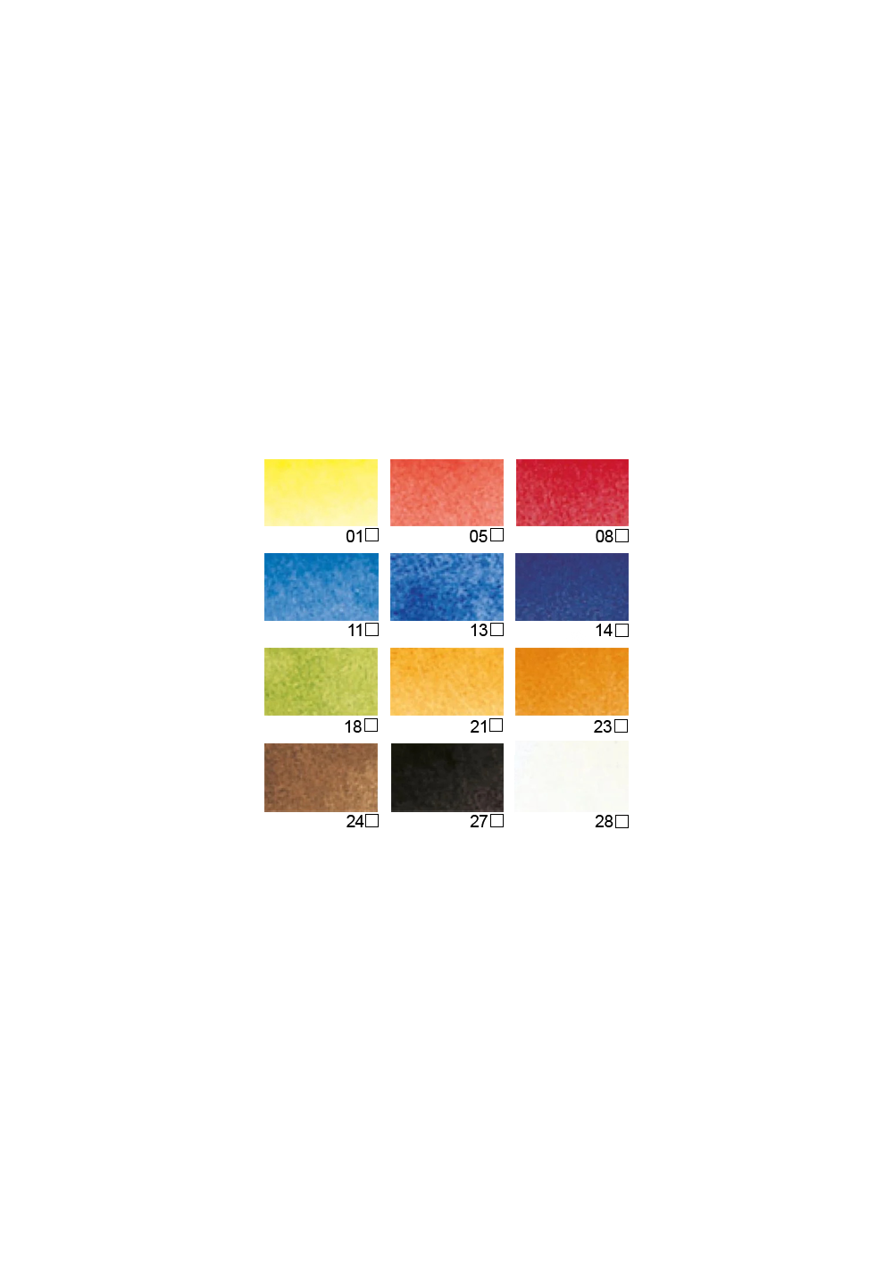 Acuarela Pebeo Studio Set Colores 12 colores