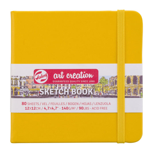 Libreta Sketchbook Art Creation Amarillo 140gr 80 Hojas