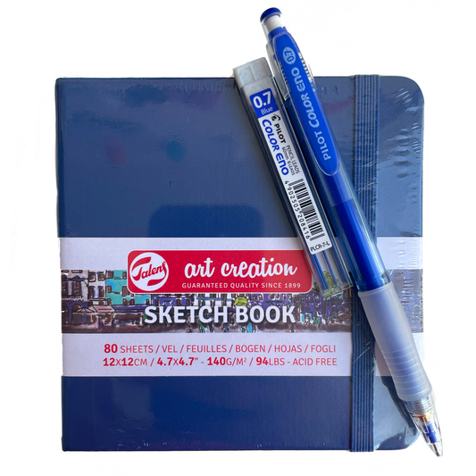 Set para Dibujo Azul