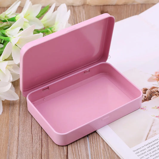 Caja de Vacia para Acuarelas Rosada