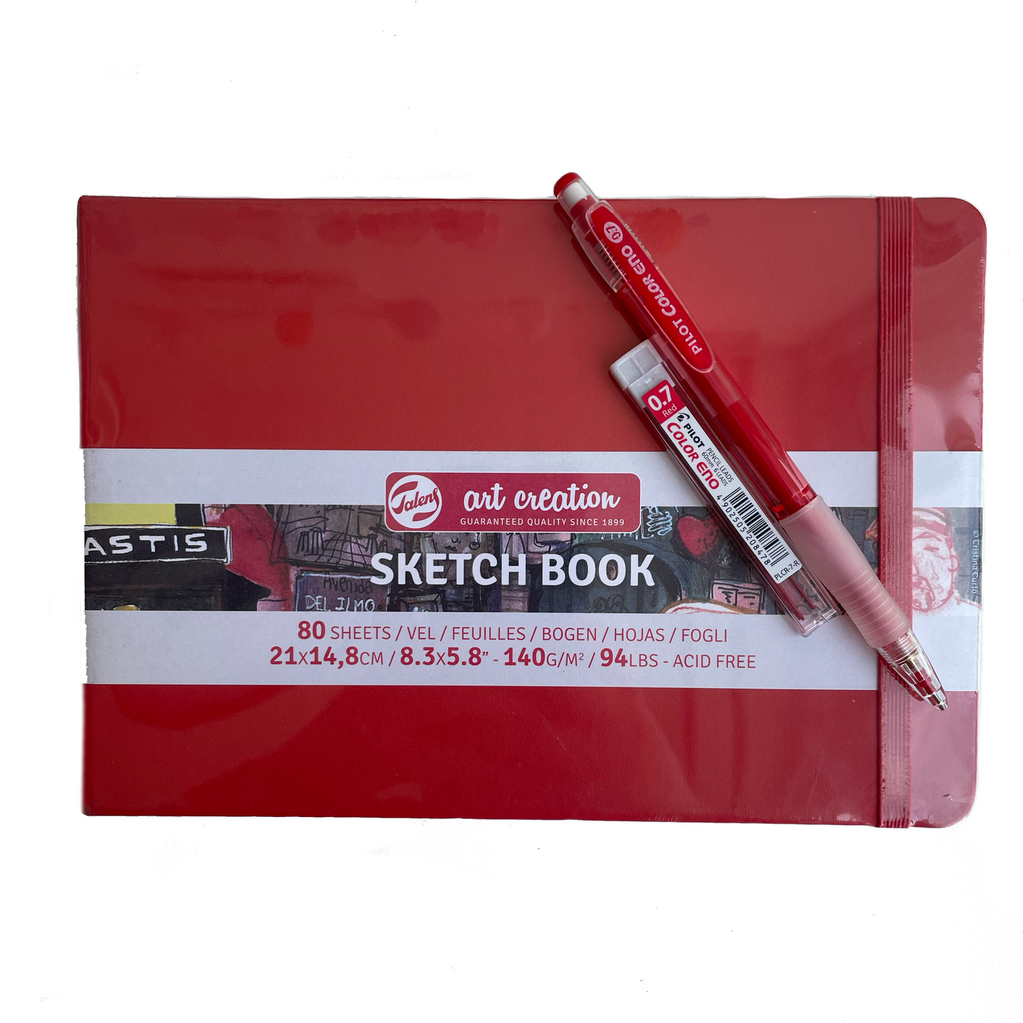 Set para Dibujo Rojo